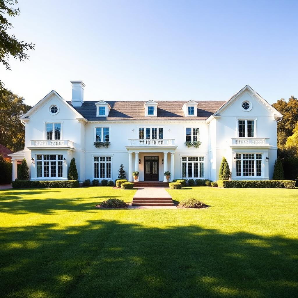Beautifully maintained home exterior